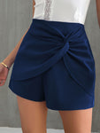 Twisted High Waist Shorts