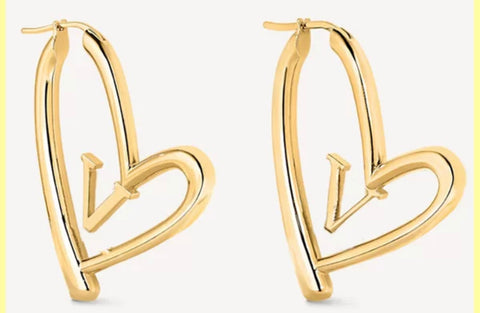 L Heart hoops