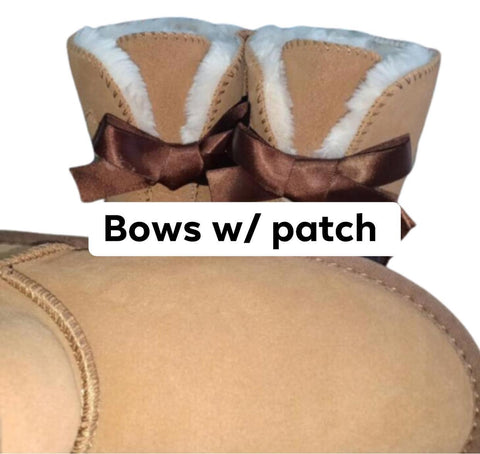 Bows w/ patch Winter boots (women’s)